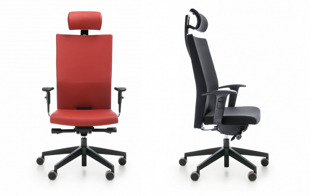 Fotele gabinetowe PLAYA - ergonomiczne fotele biurowe, skórzane fotele obrotowe, fotele do biura Warszawa, ProfiM