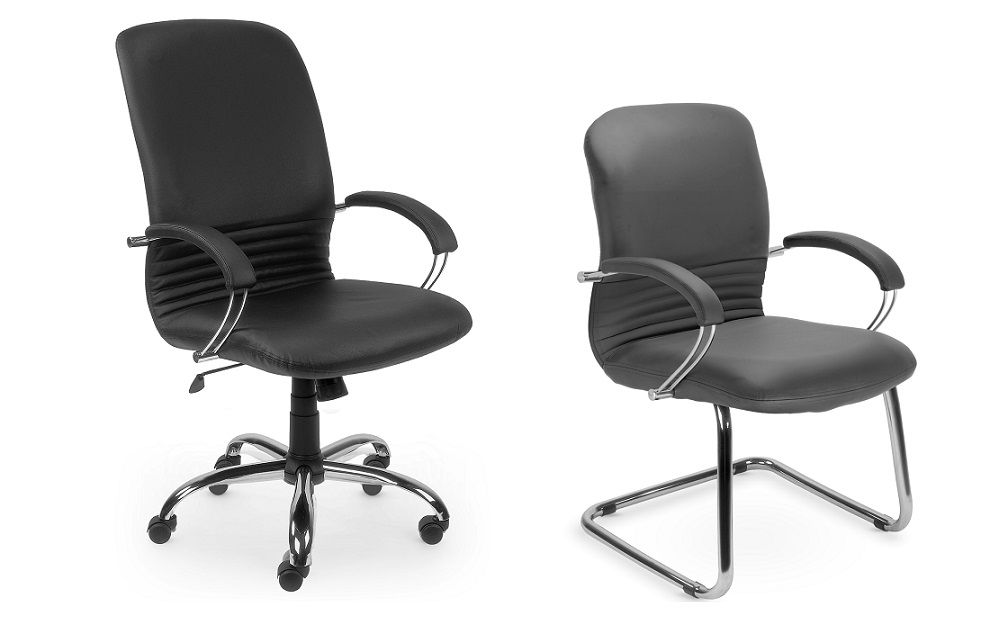 Fotele gabinetowe MIRAGE - ergonomiczne fotele biurowe, skórzane fotele obrotowe, fotele do biura Warszawa, Nowy Styl