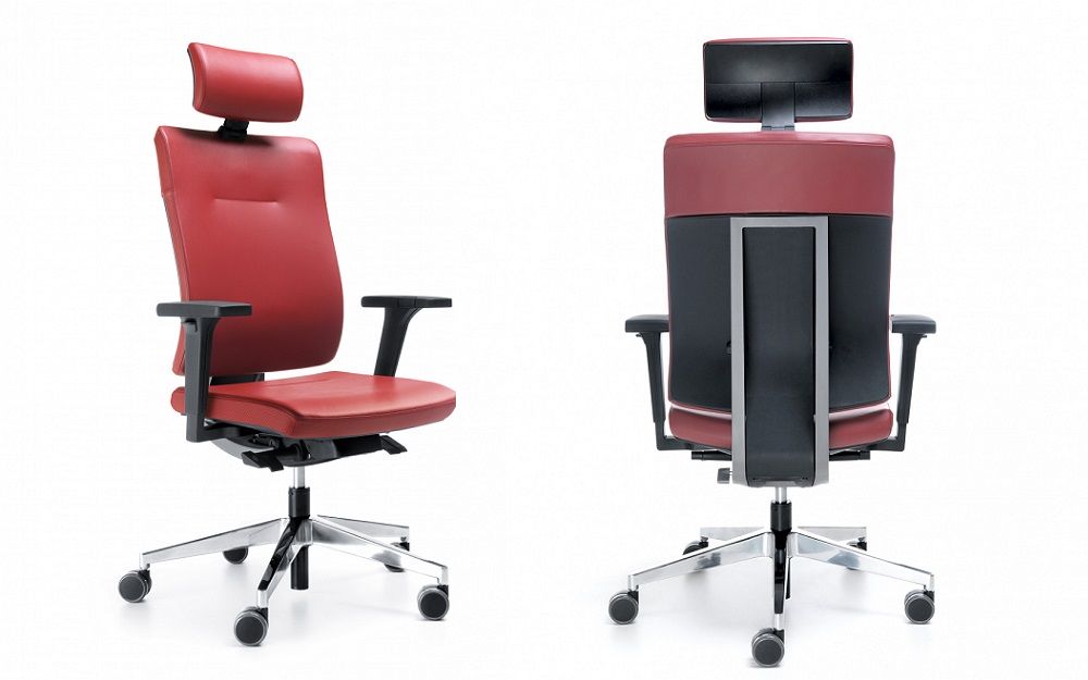 Fotele gabinetowe XENON - ergonomiczne fotele biurowe, skórzane fotele obrotowe, fotele do biura Warszawa, ProfiM